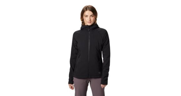 Mountain Hardwear Keele Hoody - Women's, Black, Small, 1828371010-S