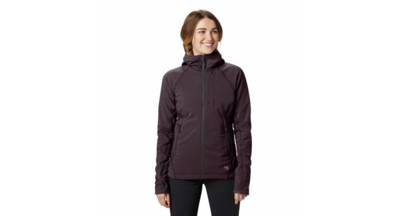 Mountain Hardwear Keele Hoody - Women's, Darkest Dawn, Large, 1828371509-L