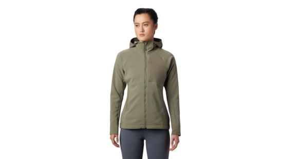 Mountain Hardwear Keele Hoody - Womens, Light Army, Medium, 1881761333-Light Army-M