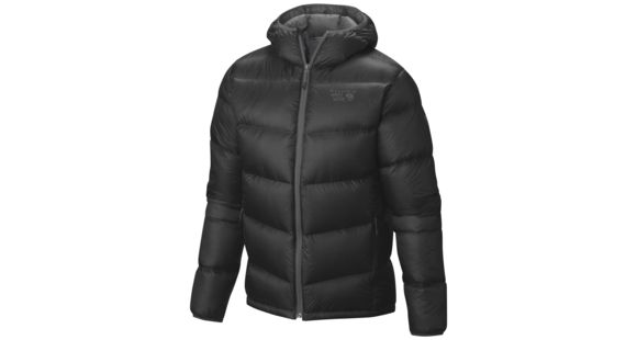 Mountain Hardwear Kelvinator Hooded Jacket - Men's-Shark/Titanium-X-Large