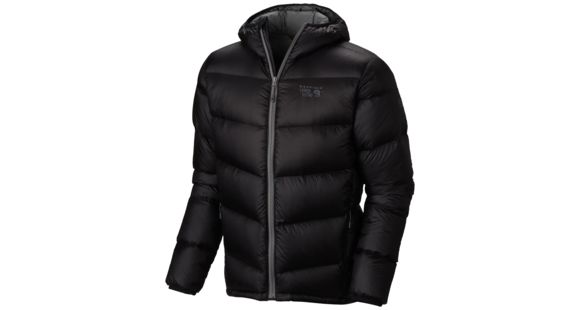 Mountain Hardwear Kelvinator Hooded Jacket - Men's-Black-Medium