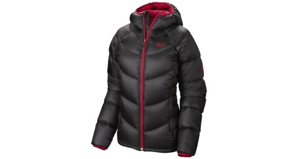 Mountain Hardwear Kelvinator Hooded Jacket - Women's-Graphite/Bright Rose-Large