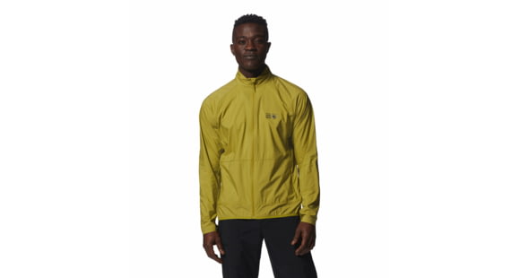 Mountain Hardwear Kor AirShell Full Zip Jackets - Men's, Moon Moss, Medium, 1985041356-Moon Moss-M