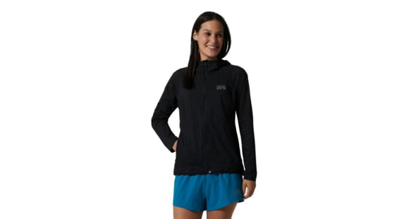 Mountain Hardwear Kor AirShell Hood Jacket - Women's, Black, Extra Large, 1985071010-XL