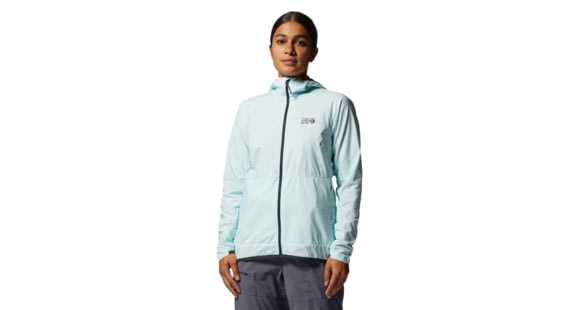 Mountain Hardwear Kor AirShell Hood Jacket - Women's, Pale Ice, Extra Large, 1985071428-XL