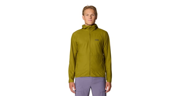 Mountain Hardwear Kor AirShell Hooded Jacket - Men's, Vetiver, XL, 2123781-379-XL