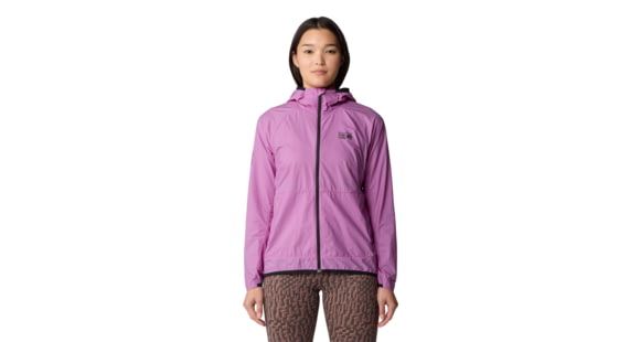 Mountain Hardwear Kor Airshell Hooded Jacket - Women's, Lilac Glow, XL, 190423039715