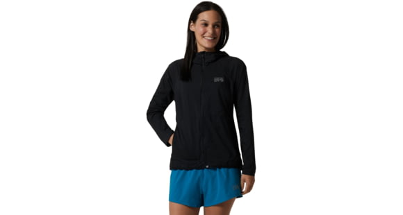 Mountain Hardwear Kor AirShell Hoody - Women's, Black, Large, 1985071010-L