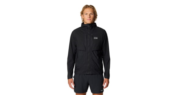 Mountain Hardwear Kor AirShell Hybrid Hooded Jacket - Men's, Black, M, 190423029501