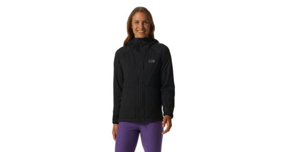Mountain Hardwear Kor AirShell Warm Hoody - Women's, Black, MxR, 2092731-010-L