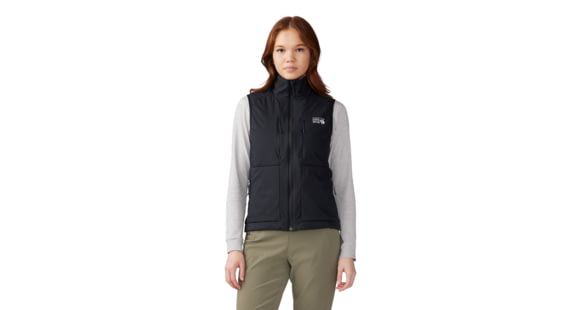 Mountain Hardwear Kor AirShell Warm Vest - Women's, Black, SxR, 2092741-010-XS