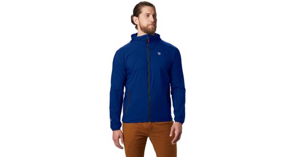 Mountain Hardwear Kor Preshell Hoody - Mens, Nightfall Blue, Large, 1828211448-L