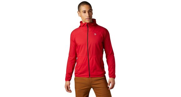 Mountain Hardwear Kor Preshell Hoody - Mens, Racer, Large, 1828211637-L
