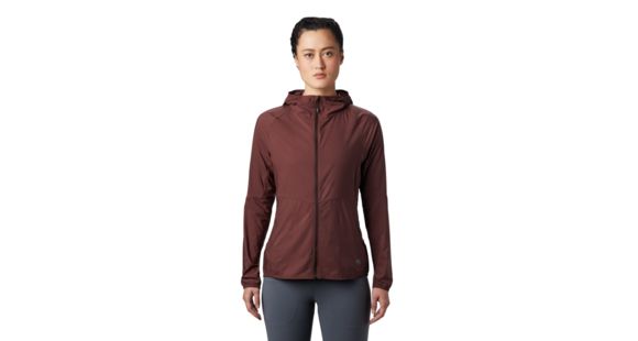 Mountain Hardwear Kor Preshell Hoody - Women's, Washed Raisin, Small, 1828391629-S