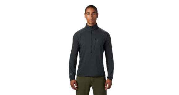 Mountain Hardwear Kor Preshell Pullover - Men's, Dark Storm, Small, OM7417004-S