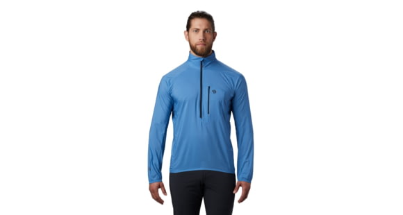 Mountain Hardwear Kor Preshell Pullover - Men's, Deep Lake, Medium, 1828221451-M