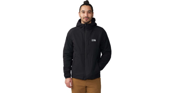 Mountain Hardwear Kor Stasis Hoody - Men's, Black, Small, 2042941010-BLACK-S