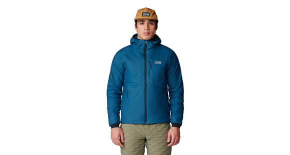 Mountain Hardwear Kor Stasis Hoody - Men's, Dark Caspian, Large, 2092151418-L