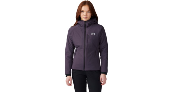 Mountain Hardwear Kor Stasis Hoody - Women's, Blurple, Small, 2043131599-Blurple-S
