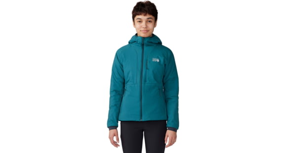Mountain Hardwear Kor Stasis Hoody - Women's, Jack Pine, Small, 2043131314-Jack Pine-S