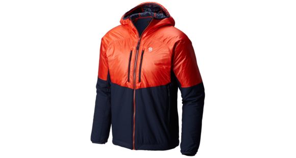 Mountain Hardwear Kor Strata Alpine Hoody, Fiery Red, XL, 1803731636-XL