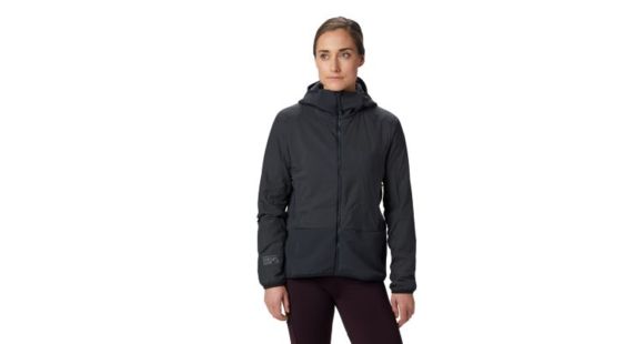 Mountain Hardwear Kor Strata Climb Hoody - Women's, Dark Storm, Medium, OL8183004-M