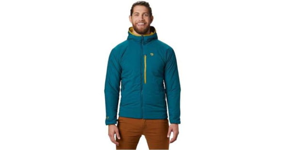 Mountain Hardwear Kor Strata Hoody - Men's, Dive, Medium, 1820751468-M