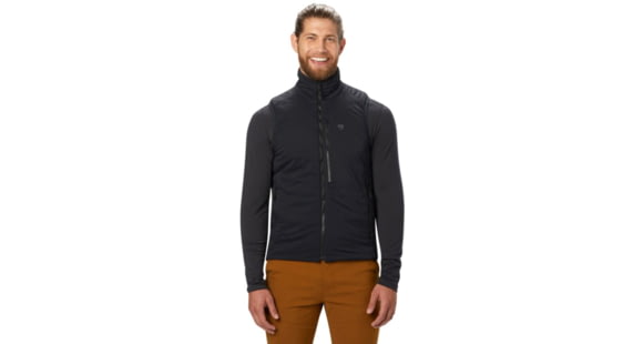 Mountain Hardwear Kor Strata Vest - Mens, Black, Medium, 1828071010-M