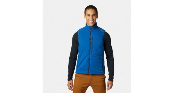 Mountain Hardwear Kor Strata Vest - Men's, Nightfall Blue, Small, 1828071448-S