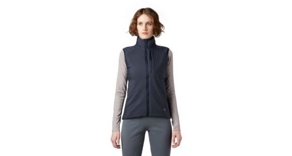 Mountain Hardwear Kor Strata Vest - Women's, Dark Zinc, Medium, 1851571406-M