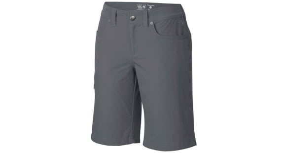 Mountain Hardwear La Strada Short - Women's -Graphite-8 in-2