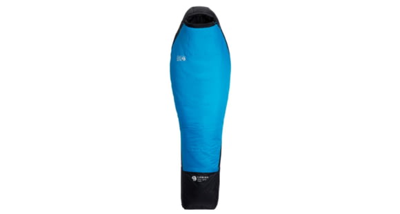 Mountain Hardwear Lamina 0F/-18C Sleeping Bag, Electric Sky, Short, LH, OS8144434-SHT-LH