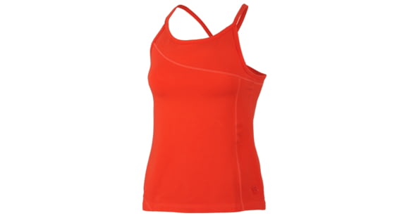 Mountain Hardwear Loess Tank - Women's-Poppy Red-Small