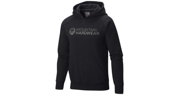Mountain Hardwear Logo Graphic Pullover Hoody - Men's-Black-Medium