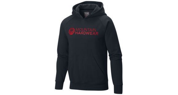 Mountain Hardwear Logo Graphic Pullover Hoody - Men's-Hardwear Navy-Large
