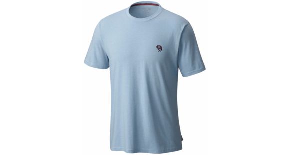 Mountain Hardwear Logo Graphic Short Sleeve T - Men's-Heather Grey Goose-X-Large