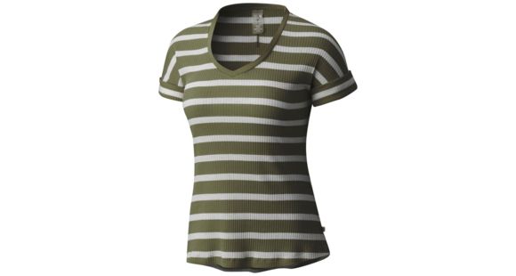 Mountain Hardwear Lookout Short Sleeve T-Shirt - Women's, Surplus Green, XS, 1764551347-XS