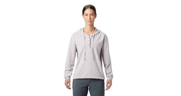 Mountain Hardwear Mallorca Stretch Long Sleeve Shirt - Women's, Dusted Sky, Small, 1829461549-S