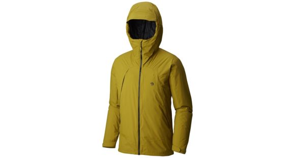 Mountain Hardwear Marauder Insulated Jacket, Dark Citron, XXL, 1731681358-XXL