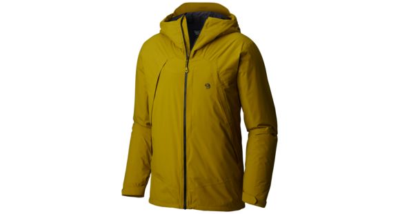 Mountain Hardwear Marauder Ski Insulated Jacket - Men's, Dark Citron, Large, 1731681358-L