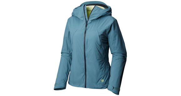 Mountain Hardwear Marauder Ski Insulated Jacket - Women's, Lakeshore Blue, Medium, 1795451328-M