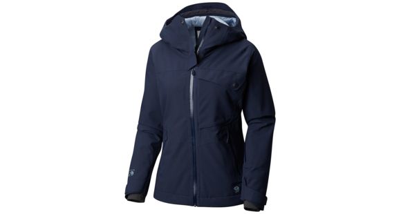 Mountain Hardwear Maybird Ski Insulated Jacket - Women's, Dark Zinc, Extra Large, 1812231406-XL