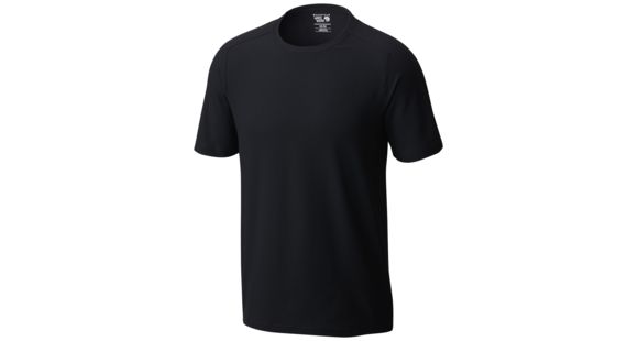 Mountain Hardwear MHW AC Short Sleeve Tee - Men's-Black-X-Large