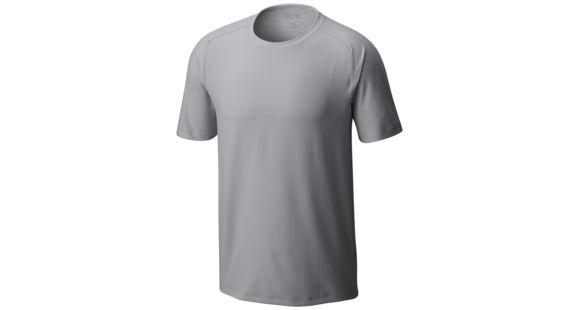 Mountain Hardwear MHW AC Short Sleeve Tee - Men's-Grey Ice-Medium