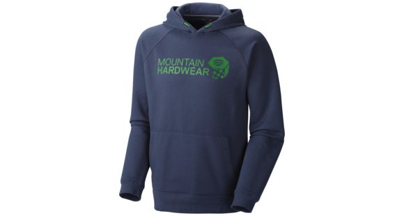 Mountain Hardwear MHW Graphic Pullover Hoody - Men's-Zinc-Medium