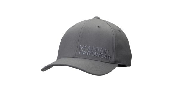 Mountain Hardwear MHW Logo 3.0 Cap - Men's-Titanium-S/M