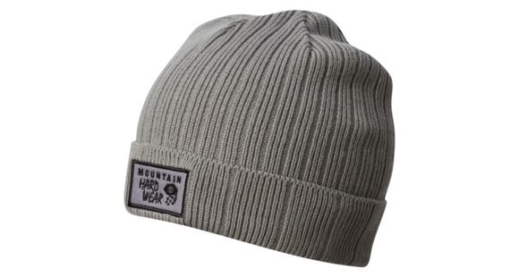 Mountain Hardwear MHW Logo Beanie Hat, Manta Grey, One Size, 1796571073-O/S