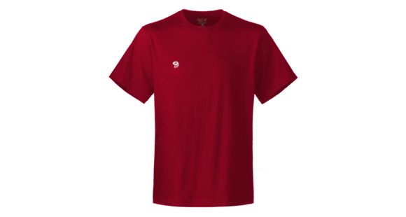 Mountain Hardwear MHW Logo Short Sleeve T - Men's-Jungle-X-Large