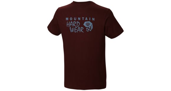 Mountain Hardwear MHW Logo Short Sleeve T - Men's-Redwood-X-Large