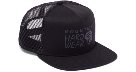 Mountain Hardwear MHW Logo Trucker Hat - Unisex, Black, One Size, OU8300010-O/S